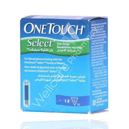 One Touch Select Test Strips 50'S