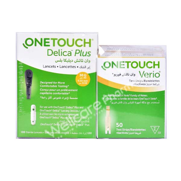 Onetouch Verio Refill Kit 100'S Strips + 100'S Lancets
