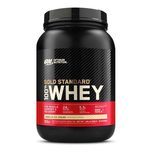 Optimum Nutrition Gold Standard 100%whey Vanilla Ice Cream 899g - Wellcare Pharmacy