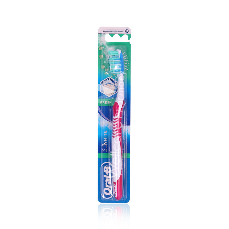 Oral B 3d White Fresh Toothbrush Medium 40