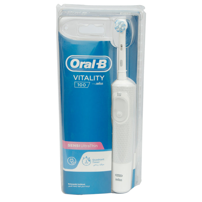 oral b vitality d100.513.1 sensi ultrathin rechargeable toothbrush