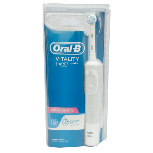 oral b vitality d100.513.1 sensi ultrathin rechargeable toothbrush