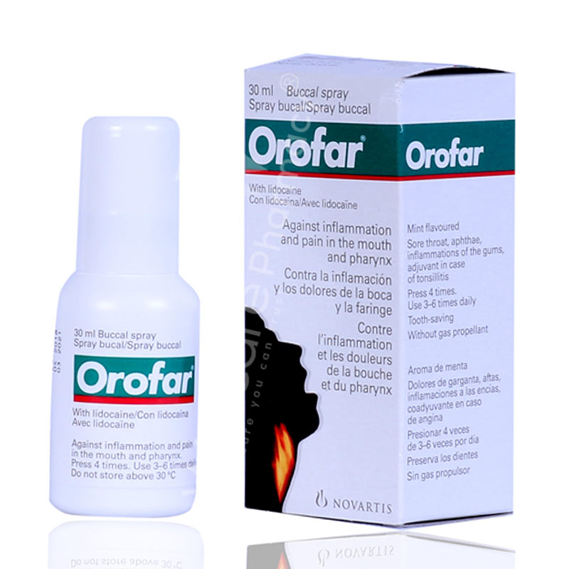 Orofar Throat Spray 30ml