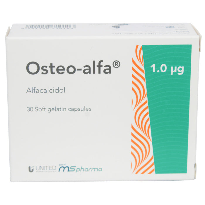 Osteo-Alfa 1 Mcg Capsules 30'S