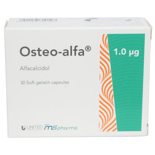 Osteo-Alfa 1 Mcg Capsules 30'S - Wellcare Pharmacy