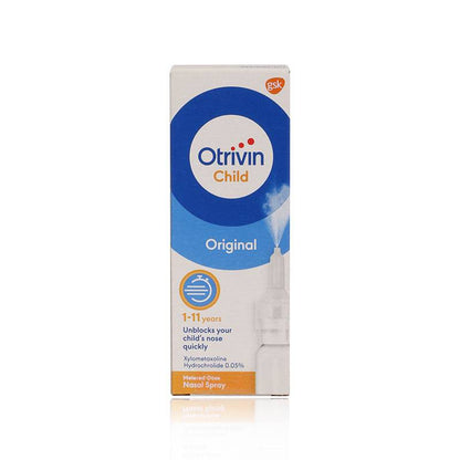 Otrivin 0.05% Md Child Nasal Spray 10Ml - Wellcare Pharmacy