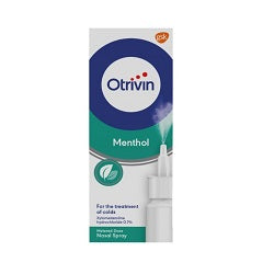 Otrivin Menthol 0.1% Adult Spray 10ml
