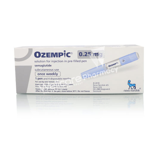 Ozempic 0.25Mg Injection 1'S Ozempic 0.25Mg Injection 1'S