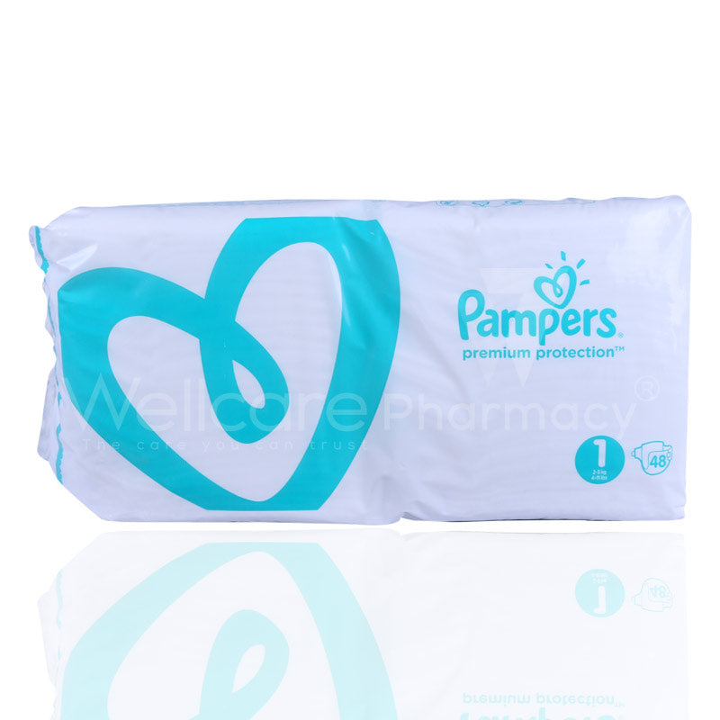 Pampers No1 Premium Care 2 To 5Kg Diaper 48'S