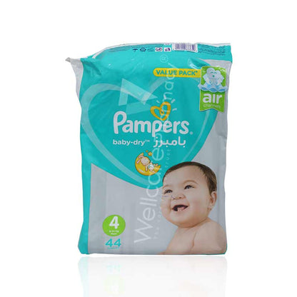 Pampers No4 9-14 Kg Diaper 44'S