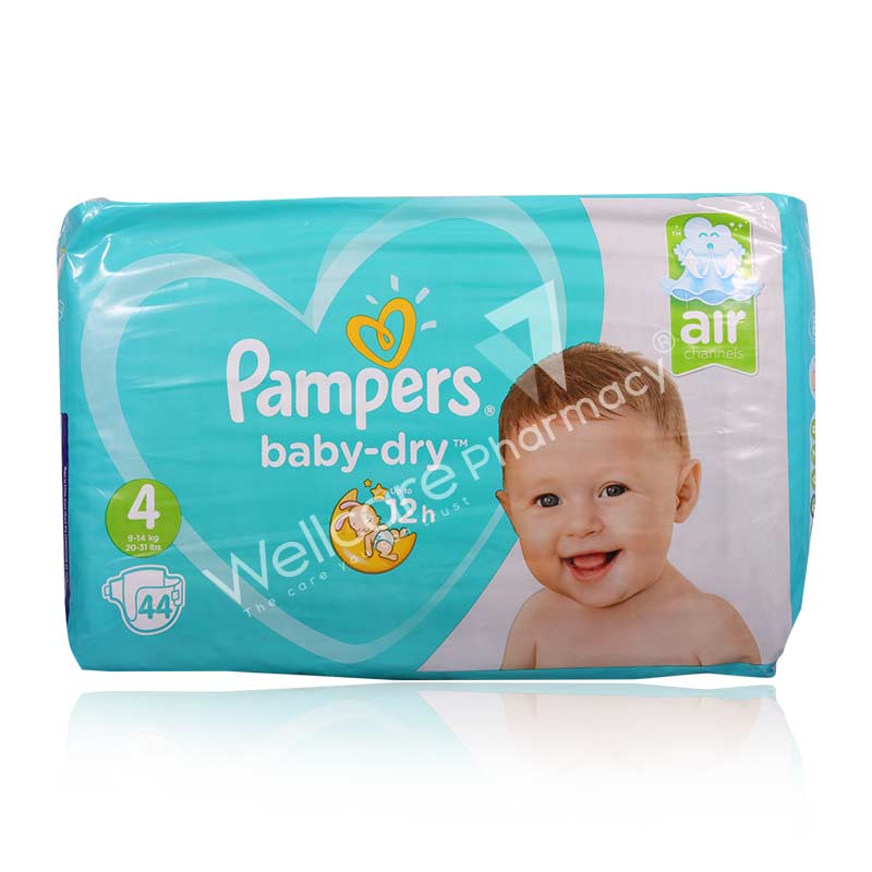 Pampers No4 Pure Protection 9-14Kg 28'S