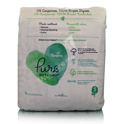 Pampers No5 Pure Protection 11+Kg 24'S