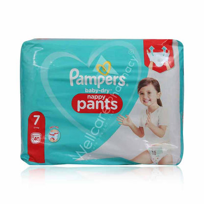 Pampers No7 Ml Pants 40'S - Wellcare Pharmacy