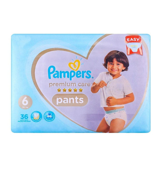 Pampers No6 Pants 16+kg 36'S