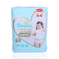 Pampers No5 Premium Care Pants 20'S