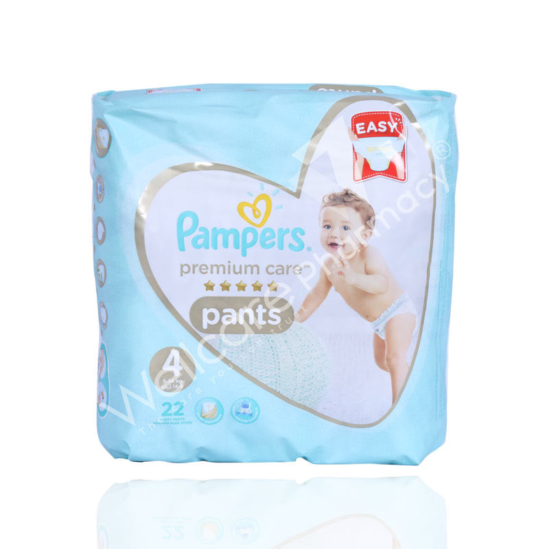 Pampers No4 Premium Care Pants 22'S