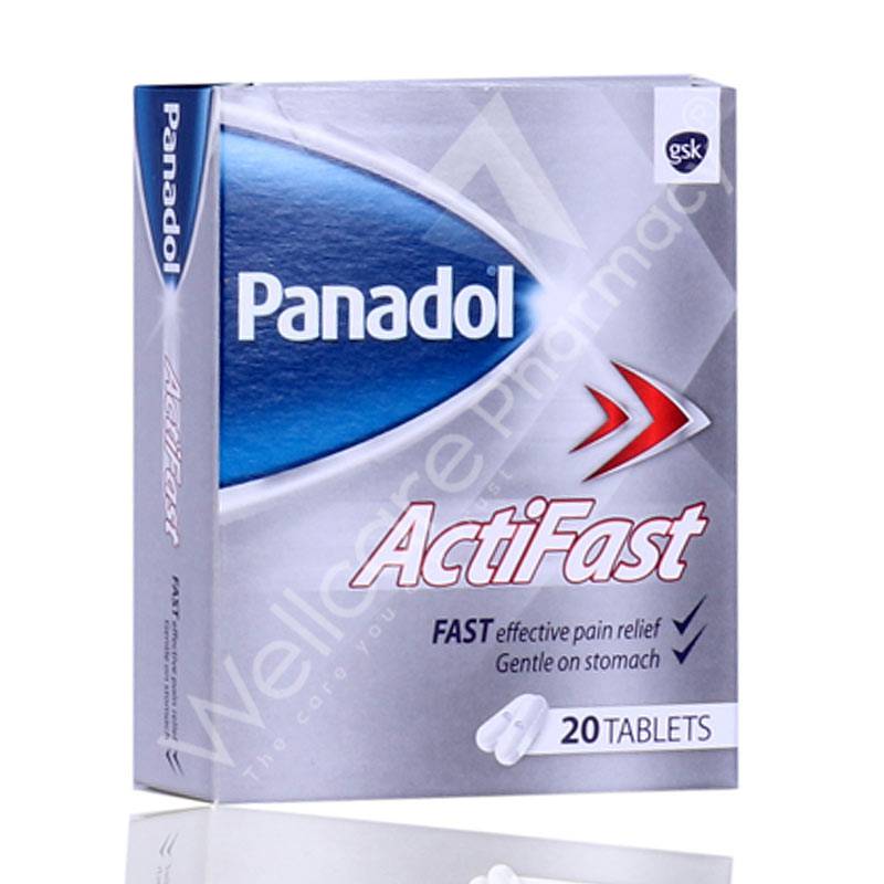 Panadol Actifast Tablets 20'S Panadol Actifast Tablets 20'S