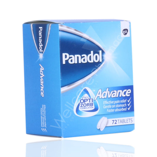 PANADOL ADVANCE 500MG TABLETS 72'S