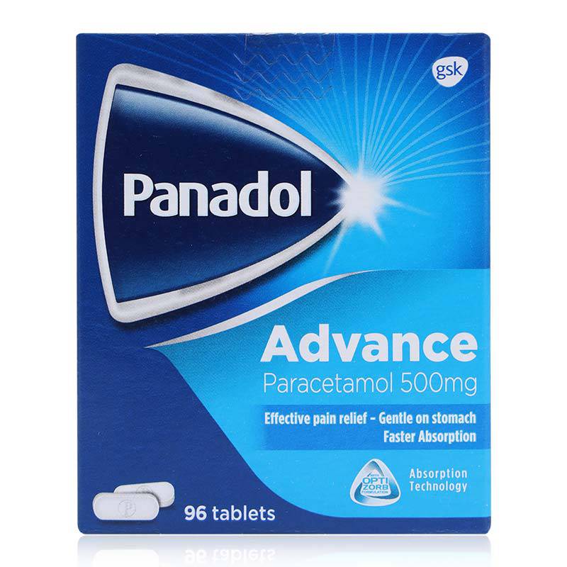 Panadol Advance 500Mg Tablets 96'S Panadol Advance 500Mg Tablets 96'S