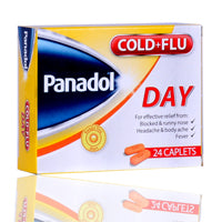 Panadol Day Cold & Flu Tablets Yellow 24'S