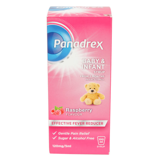 Panadrex Baby&Infant 120Mg Syrup 100Ml