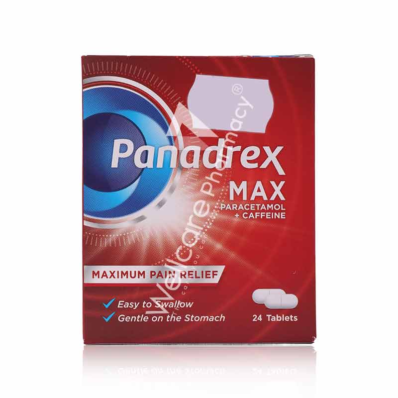 Panadrex Max Tablets 24'S