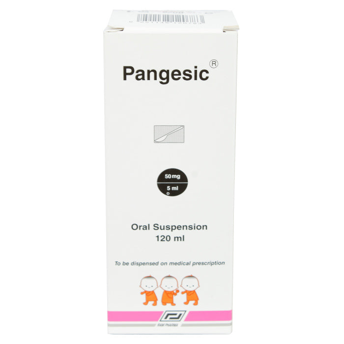 Pangesic 50Mg Oral Suspension 120Ml