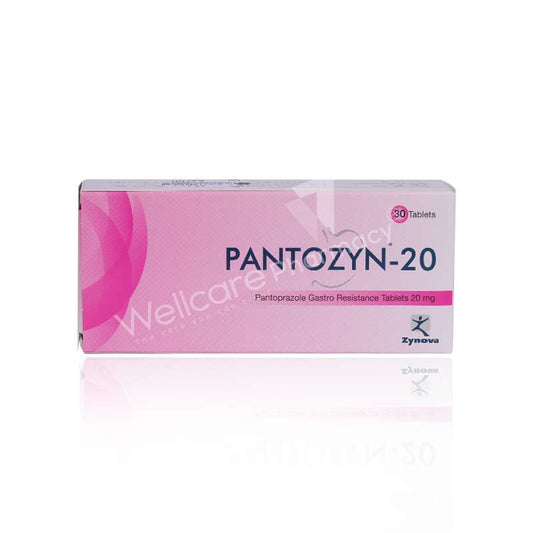 Pantozyn 20Mg Tab 30'S