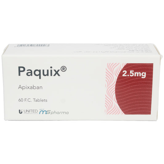 Paquix 2.5mg Tablets 60'S