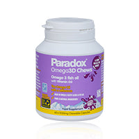 Paradox Omega 3D Fish Oil Chewable Capsules 60'S