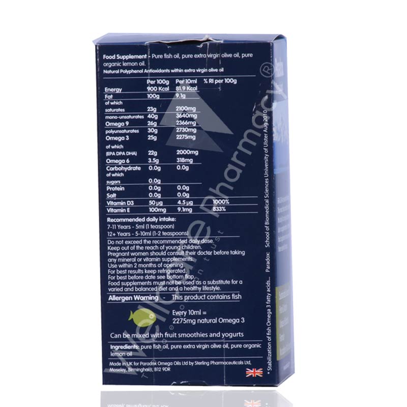 Paradox Omega Liquid 225Ml
