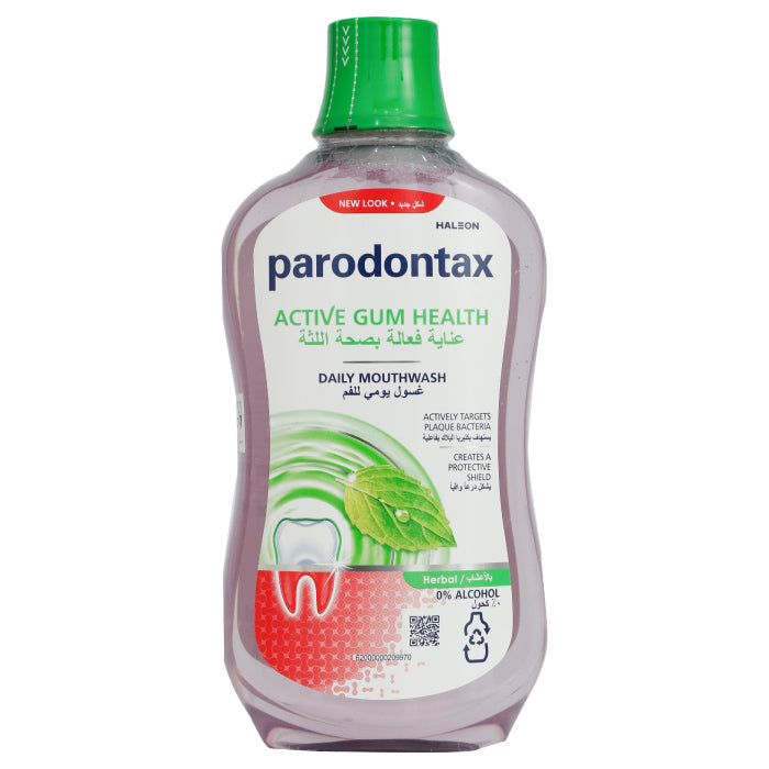 Parodontax Active Gum Health Herbal Mouthwash 500ml Parodontax Active Gum Health Herbal Mouthwash 500ml