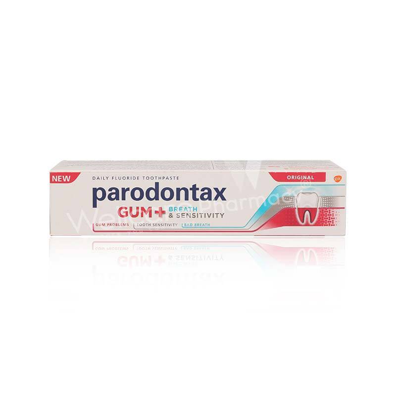 Parodontax Gum Breath & Sensitivity Original Toothpaste 75Ml Parodontax Gum Breath & Sensitivity Original Toothpaste 75Ml