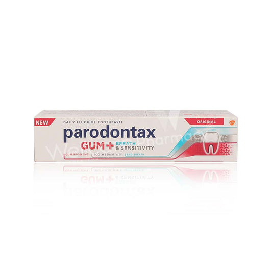 Parodontax Gum Breath & Sensitivity Original Toothpaste 75Ml