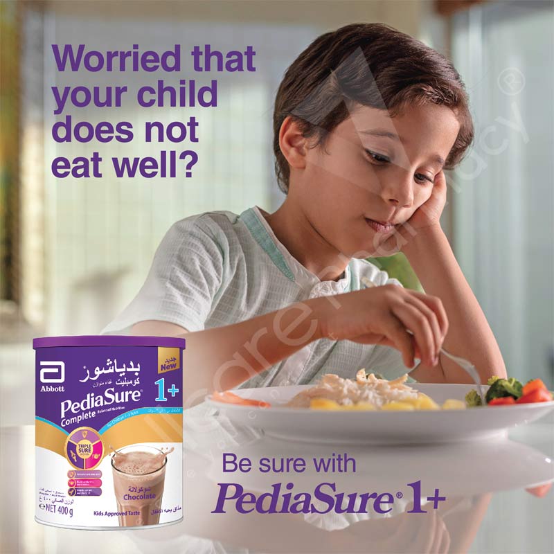 Pediasure 1+ Chocolate 400Gm