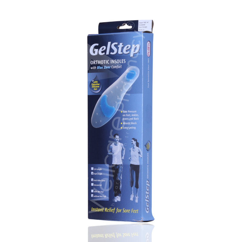 Pedifix Gelstep Full Length Replacement Insoles Large