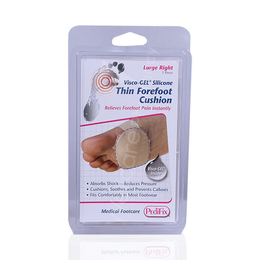 Pedifix P1321 Visco Gel Silicone Thin For Foot Cushion Right Large