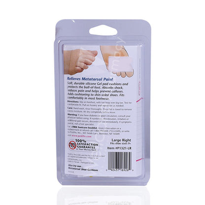 Pedifix P1321 Visco Gel Silicone Thin For Foot Cushion Right Large