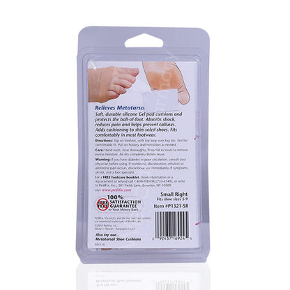 Pedifix P1321 Visco Gel Silicone Thin For Foot Cushion Right Small