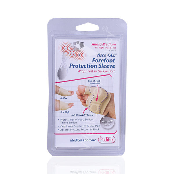 Pedifix P1455 Visco Gel For Foot Protection Sleeve S-M
