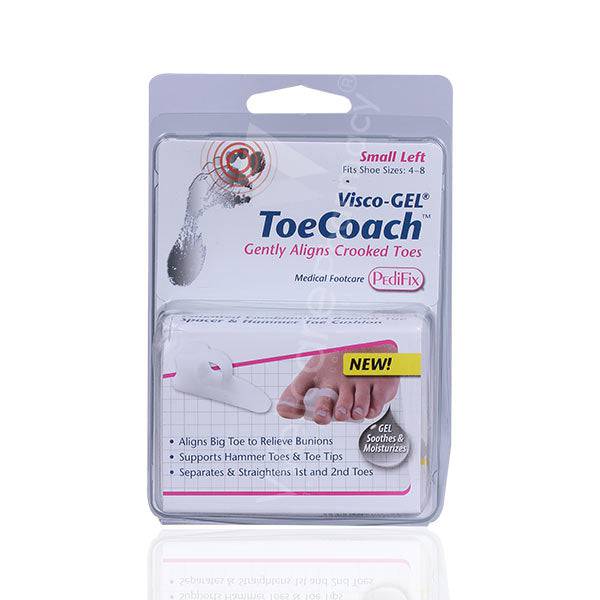 Pedifix P2853 Viscogel Toe Coach Left(Small) Pedifix P2853 Viscogel Toe Coach Left(Small)