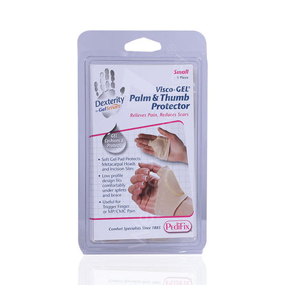Pedifix P4306 Dexterity Visco-Gel Palm & Thumb Protector (Small)
