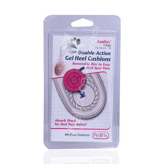 Pedifix P5040 Double Action Gel Heel Cushion Large