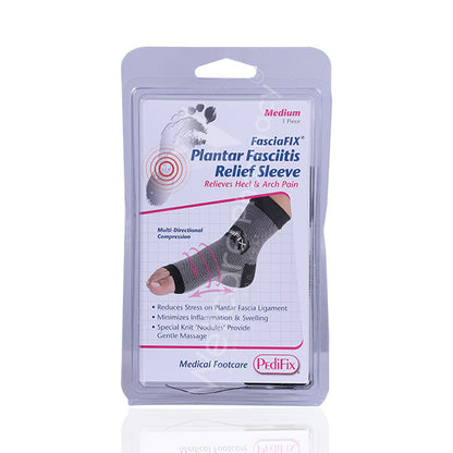 Pedifix P6023 Fascia Fix Plantar Fasciitis Relief Sleeve Medium