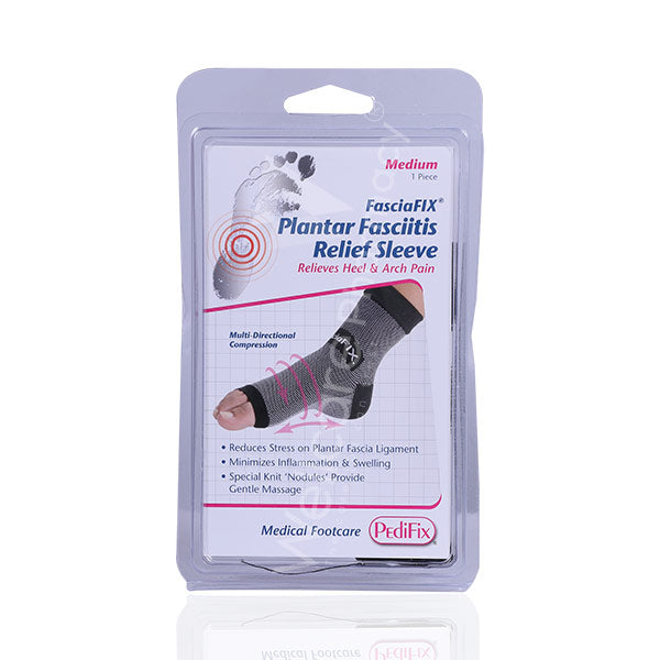 Pedifix P6023 Fascia Fix Plantar Fasciitis Relief Sleeve Medium