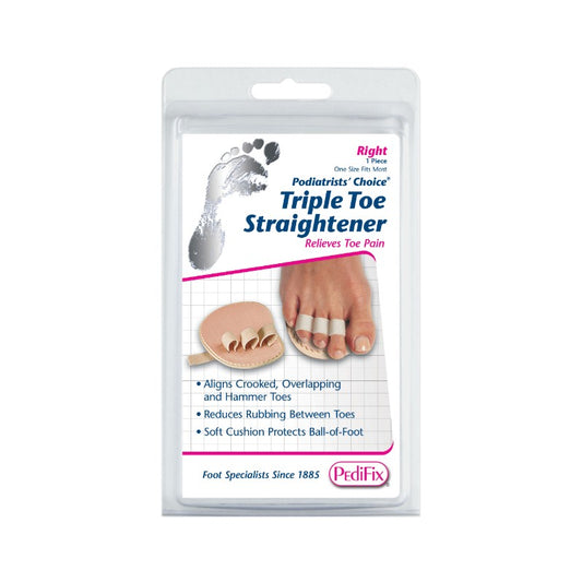 Pedifix Triple Toe Straightener Right Foot