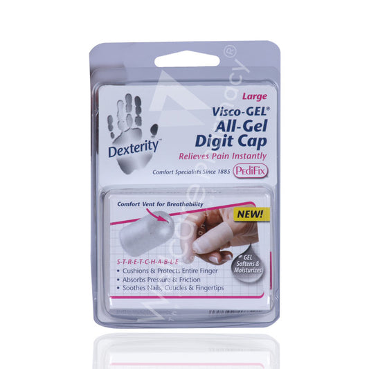 Pedifix Visco Gel All Gel Digit Cap Large