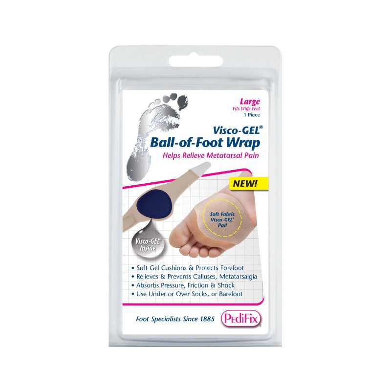 Pedifix Visco Gel Ball Of Foot Wrap 1'S P1295 Large