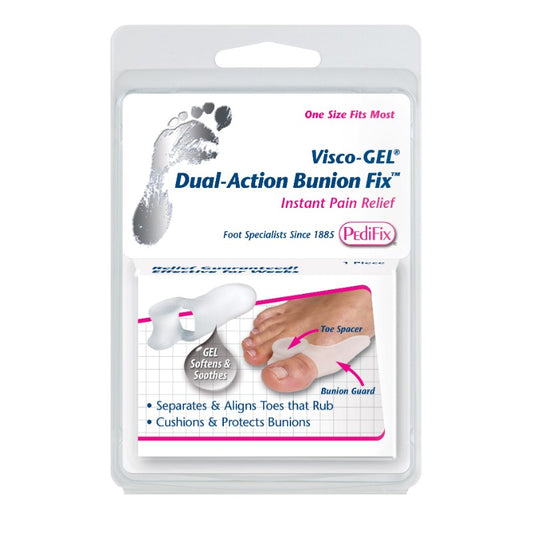 Pedifix Visco Gel Dual Action Bunion Fix Large