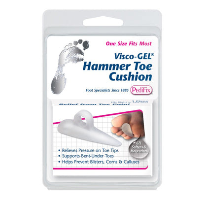 Pedifix Visco Gel Hammer Toe Cushion Bent Support Uni